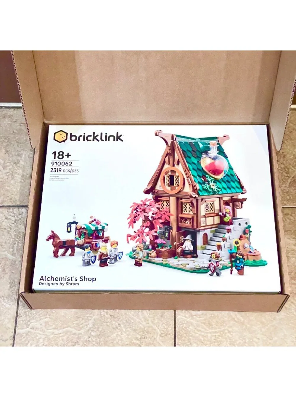 LEGO 910062 Bricklink Series 7 Alchemist's Shop NIB New in Hand